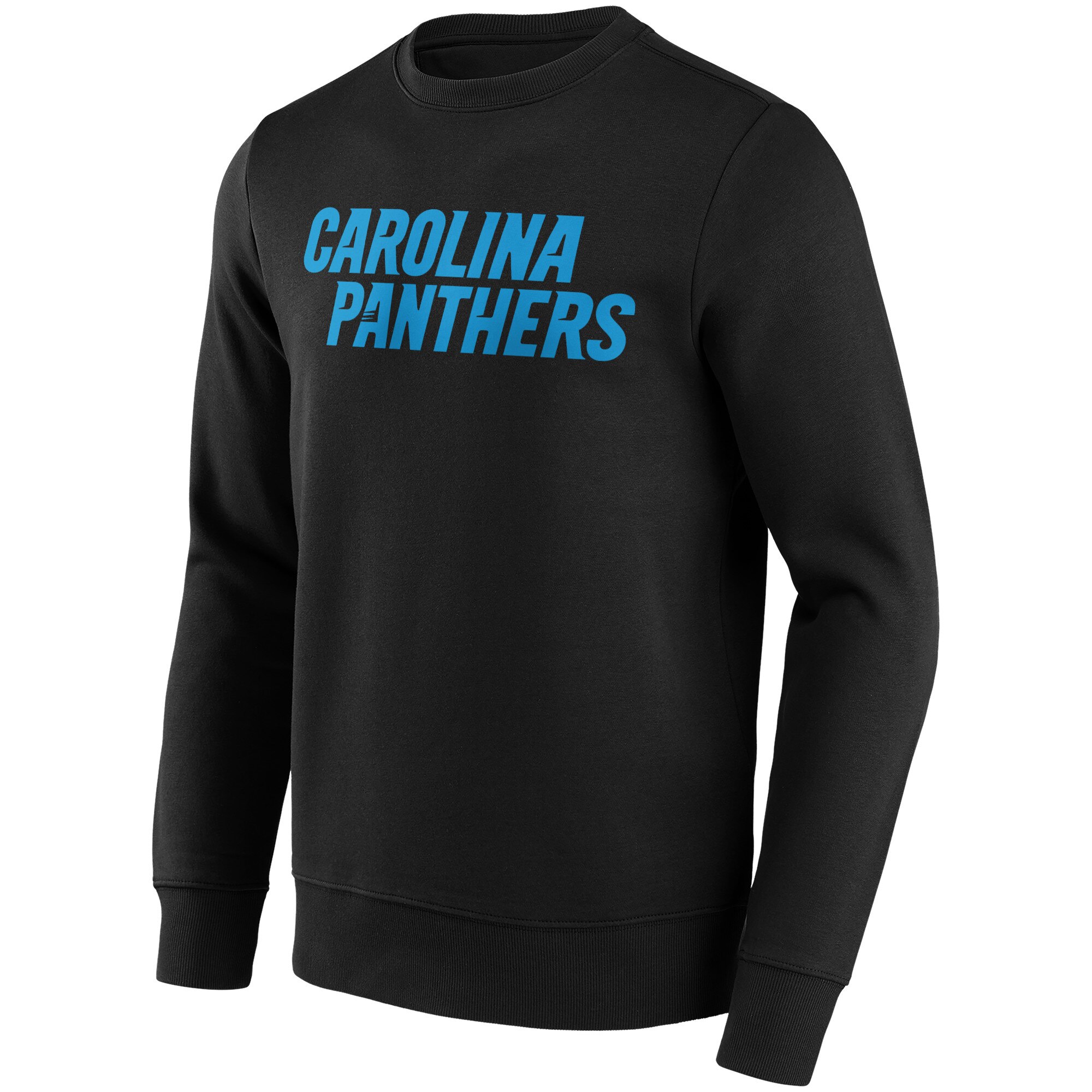 carolina-panthers-primary-colour-wordmark-crew-sweatshirt-mens-big-and-tall_ss4_p-12080667-pv-1-u-ebd09bm61k817r7m0ube-v-a9bcd5039e9b4de783b675d8f6a390b0.jpg Carolina Panthers Primary Colour Wordmark Crew Sweatshirt - Mens - Big & Tall - Image 1