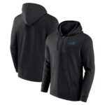 Carolina Panthers Primary Logo Full Zip Hoodie - Mens