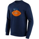 Chicago Bears Classic Logo Crew Sweatshirt - Mens