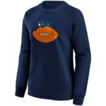Chicago Bears Classic Logo Crew Sweatshirt - Womens