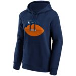 Chicago Bears Classic Logo Hoodie - Womens