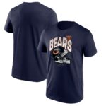Chicago Bears End Around Helmet Graphic T-Shirt - Mens