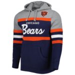 Chicago Bears Mitchell & Ness Head Coach Hoodie - Navy - Mens