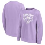 Chicago Bears Mono Logo Graphic Oversized Crew Sweatshirt - Womens