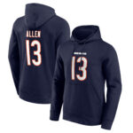 Chicago Bears Name & Number Graphic Hoodie - Keenan Allen 13 - Mens