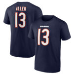 Chicago Bears Name & Number Graphic T-Shirt - Keenan Allen 13 - Mens