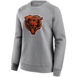 Chicago Bears Neutral Colour Logo Crew Sweatshirt - Womens