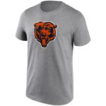 Chicago Bears Neutral Colour Logo T-Shirt - Mens