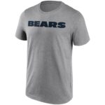 Chicago Bears Neutral Colour Wordmark T-Shirt - Mens