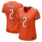 Chicago Bears Nike Alternate Game Jersey - Orange - D.J. Moore - Womens