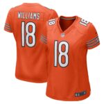 Chicago Bears Nike Game Alternate Jersey - Orange - Caleb Williams - Womens