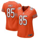 Chicago Bears Nike Game Alternate Jersey - Orange - Cole Kmet - Womens