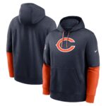 Chicago Bears Nike Sideline Club Hoodie Team Issue - Mens