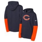 Chicago Bears Nike Team Issue Pullover Hoodie - Youth