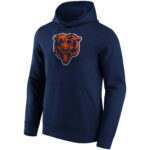 Chicago Bears Primary Colour Logo Hoodie - Mens