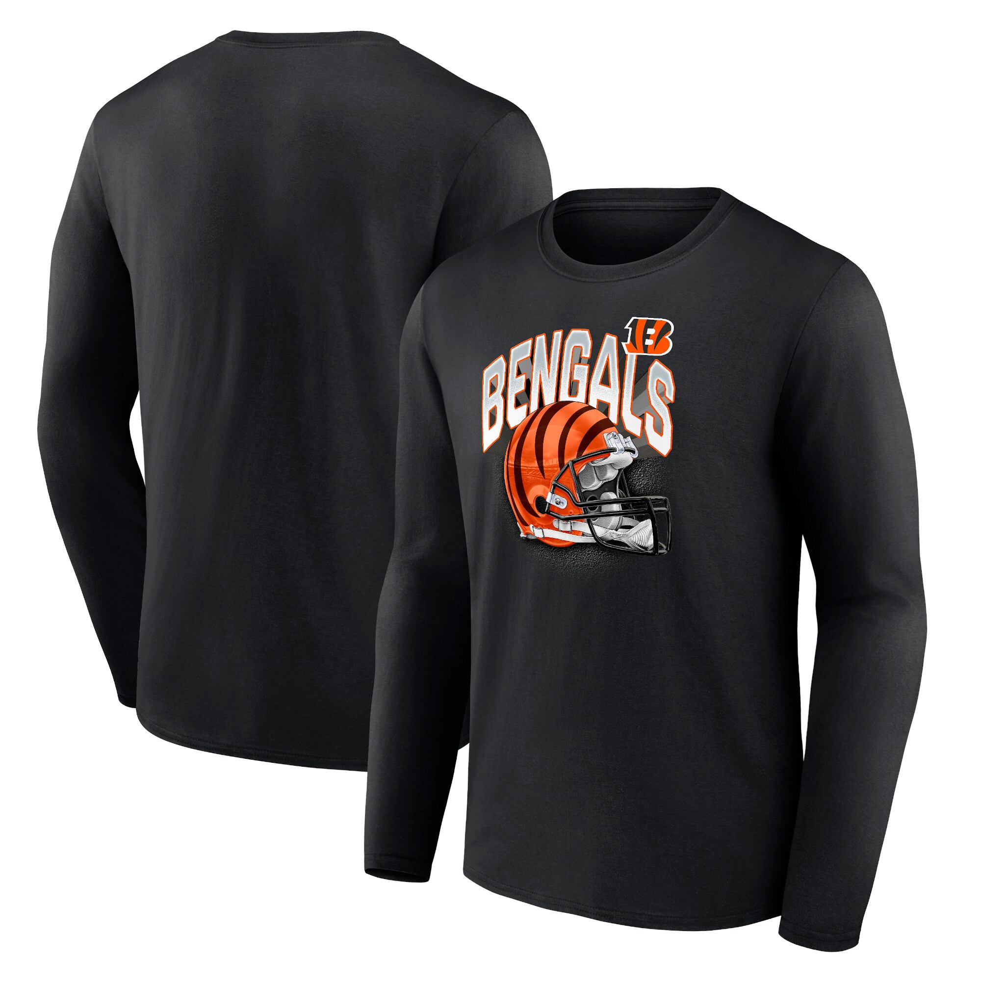 cincinnati-bengals-end-around-helmet-graphic-long-sleeve-t-shirt-mens_ss5_p-13343259-pv-1-u-l6nkiai8hbufxentsgkm-v-ddhcbcvh1tbsi03ago3f.jpg Cincinnati Bengals End Around Helmet Graphic Long Sleeve T-Shirt - Mens - Image 1