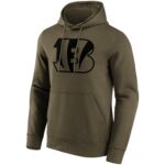 Cincinnati Bengals Fashion Preferred Logo Hoodie - Mens
