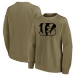 Cincinnati Bengals Mono Logo Graphic Oversized Crew Sweatshirt - Womens