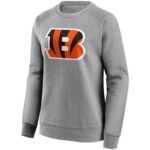 Cincinnati Bengals Neutral Colour Logo Crew Sweatshirt - Womens