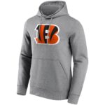 Cincinnati Bengals Neutral Colour Logo Hoodie - Mens - Big & Tall