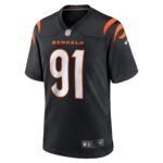 Cincinnati Bengals Nike Game Home Team Colour Jersey - Black - Trey Hendrickson - Mens