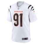 Cincinnati Bengals Nike Game Road Jersey - White - Trey Hendrickson - Mens