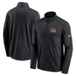 Cincinnati Bengals Nike Pacer Half Zip - Mens
