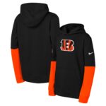 Cincinnati Bengals Nike Team Issue Pullover Hoodie - Youth