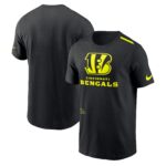 Cincinnati Bengals Nike VOLT Short Sleeve Dri Fit Cotton T-Shirt - Mens