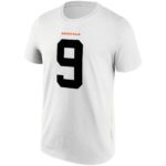 Cincinnati Bengals Road Name & Number T-Shirt - Joe Burrow - Mens