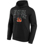 Cincinnati Bengals Seize the Day Iconic Hometown Graphic Hoodie - Mens