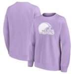 Cleveland Browns Mono Logo Graphic Oversized Crew Sweatshirt - Womens