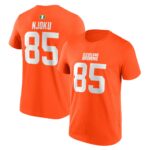 Cleveland Browns Name and Number T-Shirt - David Njoku 85 - Mens