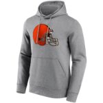 Cleveland Browns Neutral Colour Logo Hoodie - Mens - Big & Tall