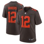 Cleveland Browns Nike Game Alternate Jersey NFL 2025 Draft - Brown - Shedeur Sanders - Youth