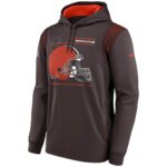 Cleveland Browns Nike Sideline Therma Hoodie - Mens