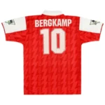 94 Arsenal Bergkamp #10 Jersey Home Replica