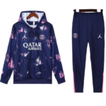 2024-25 Jordan PSG Hooded Purple Training Tracksuit Kits