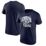 Dallas Cowboys End Around Helmet Graphic T-Shirt - Mens
