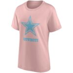 Dallas Cowboys Fashion Colour Logo T-Shirt - Womens