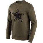 Dallas Cowboys Fashion Preferred Logo Crew Sweatshirt - Mens