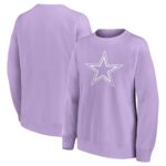 Dallas Cowboys Mono Logo Graphic Oversized Crew Sweatshirt - Womens