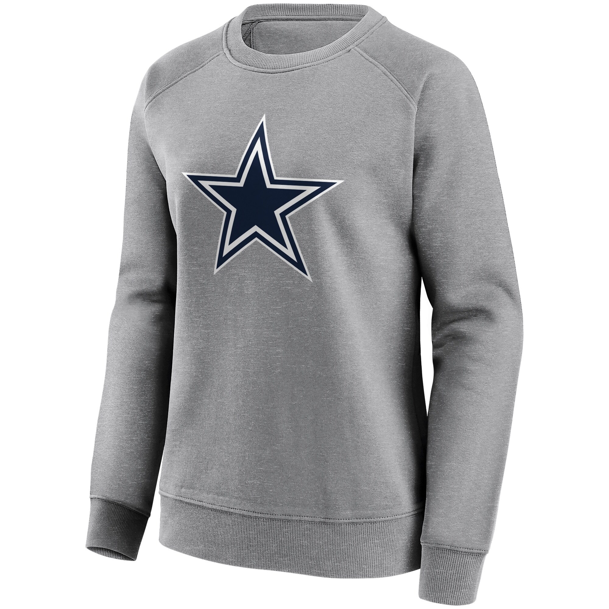 dallas-cowboys-neutral-colour-logo-crew-sweatshirt-womens_ss4_p-12083680-pv-1-u-l2o4ltc8tdcnel6lye6f-v-50d3f44bdb114ae5830b8f6436907423.jpg Dallas Cowboys Neutral Colour Logo Crew Sweatshirt - Womens - Image 1