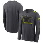 Dallas Cowboys Nike VOLT Long Sleeve Dri Fit Cotton T-Shirt - Mens