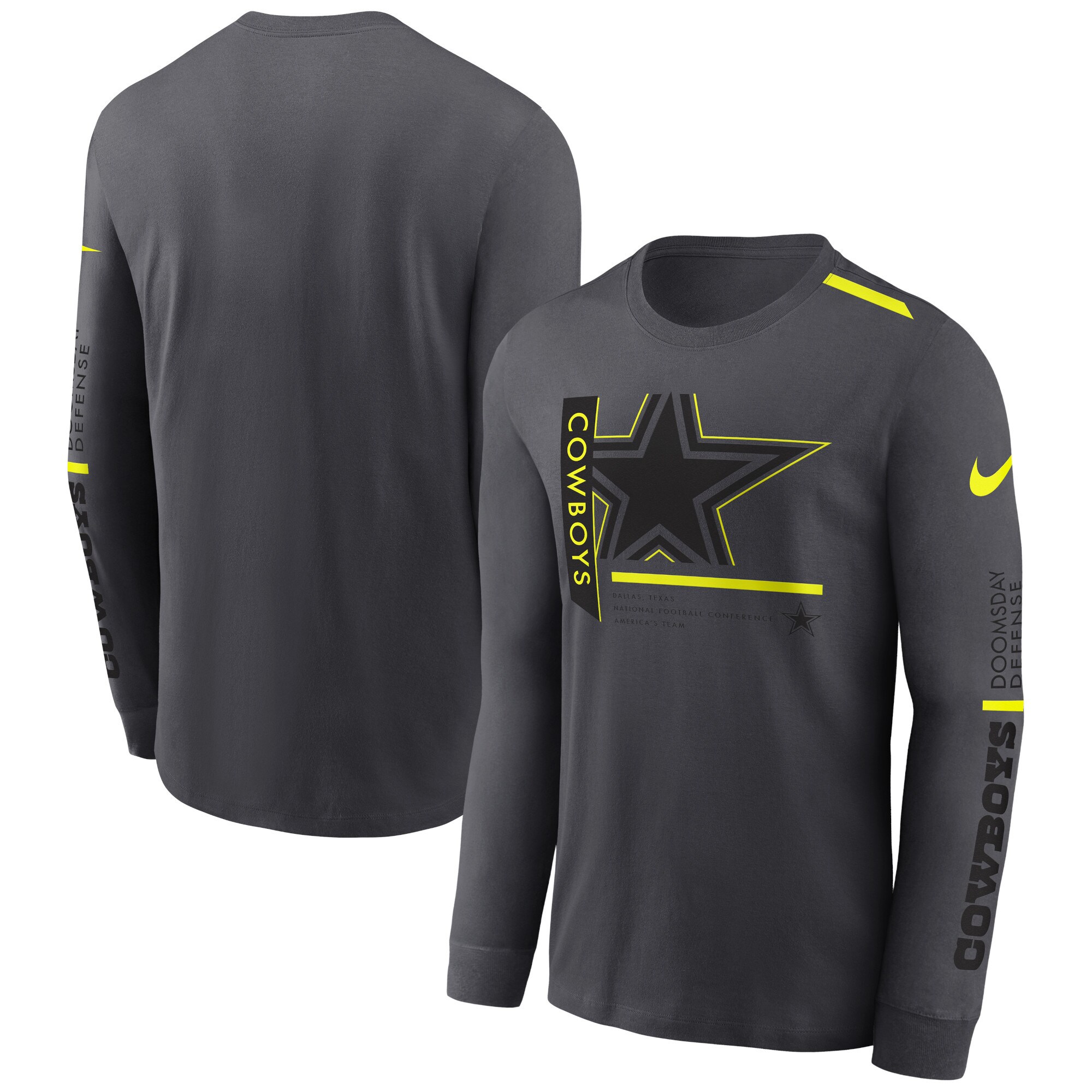 dallas-cowboys-nike-volt-long-sleeve-dri-fit-cotton-t-shirt-mens_ss5_p-13370305-pv-1-u-ce3fu2yzhsr43rwgyfd5-v-m8d3rjyhmsdthqa7m3pj.jpg Dallas Cowboys Nike VOLT Long Sleeve Dri Fit Cotton T-Shirt - Mens - Image 1