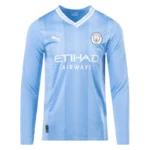 2023/24 Manchester City Home Long Sleeve Jersey