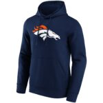 Denver Broncos Alternate Colour Logo Hoodie - Mens