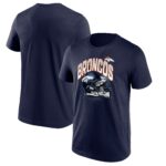 Denver Broncos End Around Helmet Graphic T-Shirt - Mens