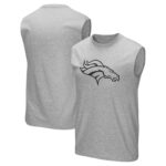 Denver Broncos Mono Logo Graphic Tank Top - Mens