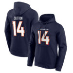 Denver Broncos Name & Number Graphic Hoodie - Courtland Sutton 14 - Mens